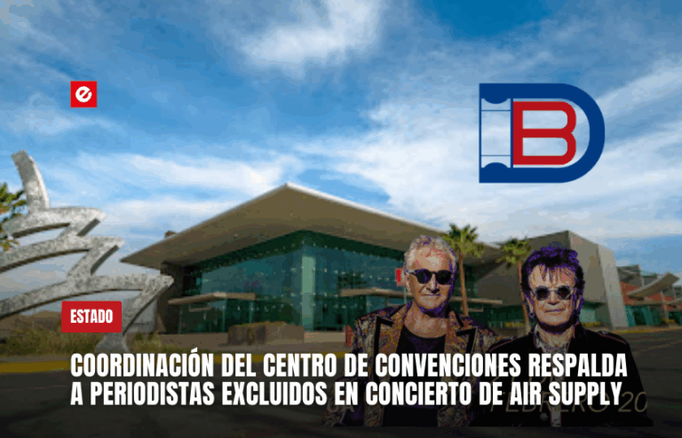 Coordinación del Centro de Convenciones respalda a periodistas excluidos en concierto de Air Supply
