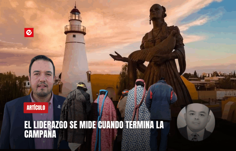 El liderazgo se mide cuando termina la campaña
