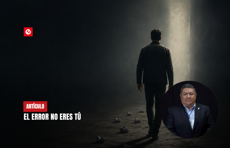 El error no es tuyo