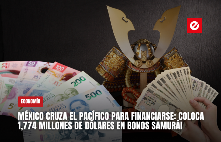 México cruza el Pacífico para financiarse: coloca 1,774 millones de dólares en bonos samurái