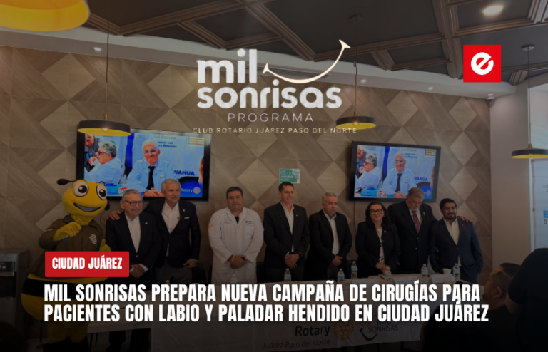 Mil Sonrisas prepara nueva campaña de cirugías para pacientes con labio y paladar hendido en Ciudad Juárez